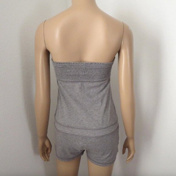 NWT Hollister Womens Strapless Romper Jumper Size Small Gray - Picture 6 of 6